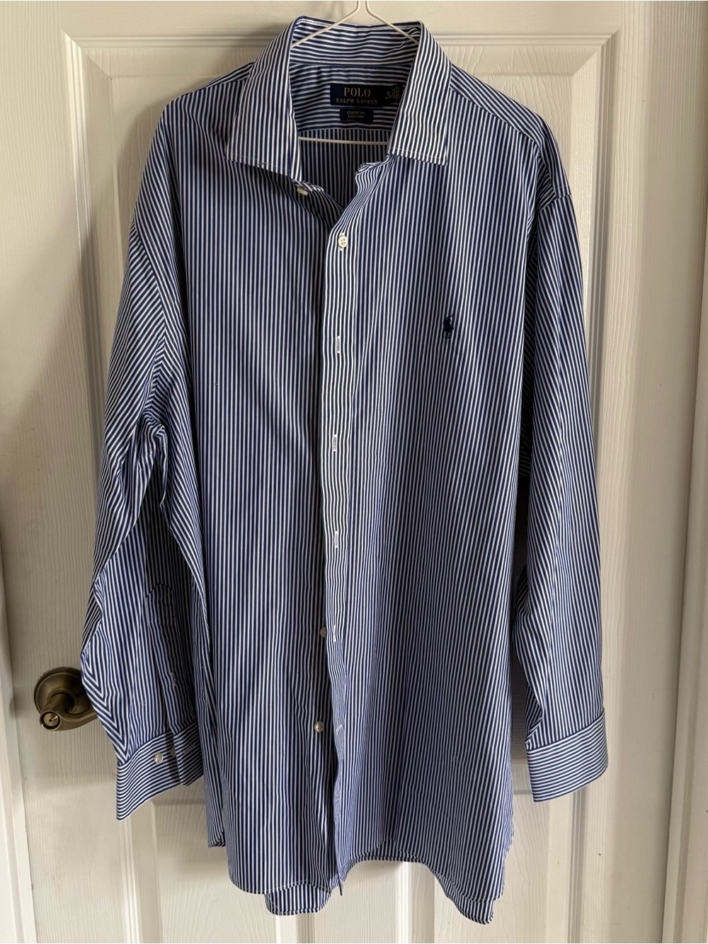 Blue Striped Ralph Lauren Button Down